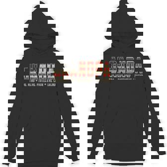 Grandpa Protector Hero Legend Usa Flag Grandpa Father's Day Hoodie - Thegiftio