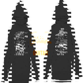 Guitar Player Guitarist Old Man With A Guitar Fathers Day Hoodie | Mazezy
