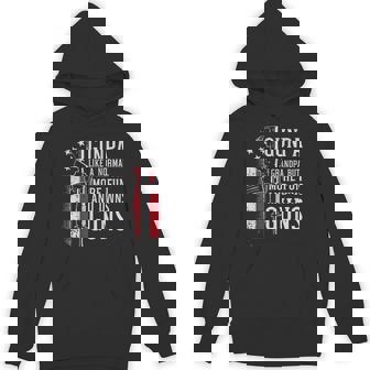 Gunpa Like Normal Grandpa More Fun Own Fathers Day Hoodie | Mazezy