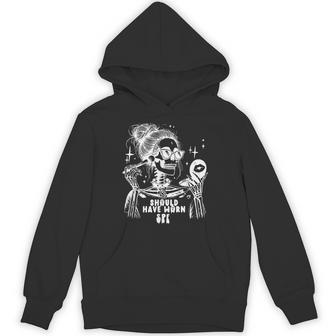 Halloween Skin Care Esthetician Skeleton Skin Esthetician Hoodie - Thegiftio UK