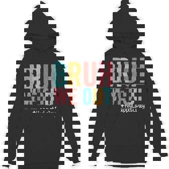 Happy Last Day Of School Bruh We Out Teachers Retro Vintage Hoodie - Thegiftio UK