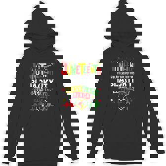 Heartbeat Black History African America Junenth Blackity Hoodie - Monsterry