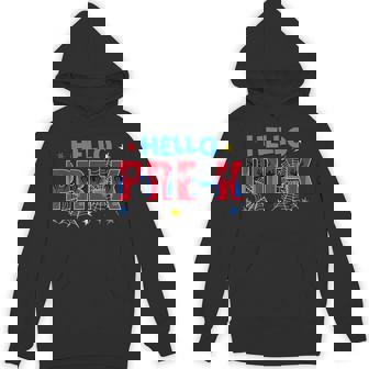 Hello Pre-K Squad Spider Pre-K Team Back To School Hoodie | Mazezy