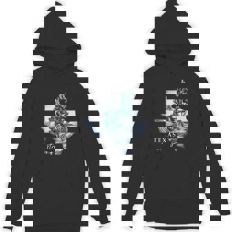 Hill Country Strong Texas Boots And Flowers Hoodie | Mazezy