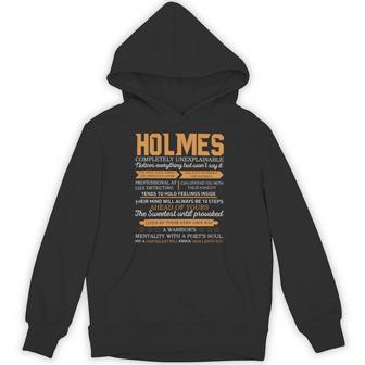Holmes Completely Unexplainable Notices Everything But Won’T Say It Name Hoodie | Seseable UK