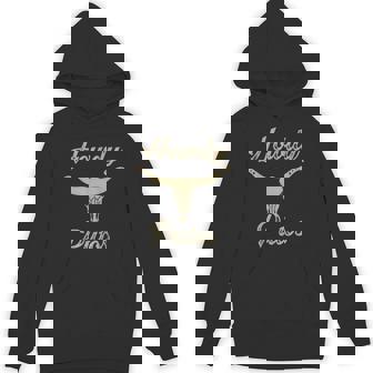 Howdy Putos Bull Skull Country Cowboy Western Hoodie - Thegiftio
