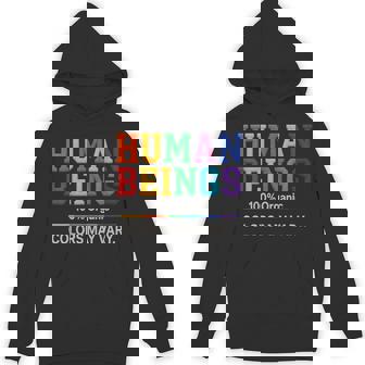 Human Being 100 Organic Colors May Vary Lgbt Pride Month Hoodie | Mazezy