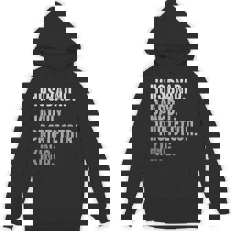 Husband Daddy Protector King Father's Day Hoodie - Monsterry