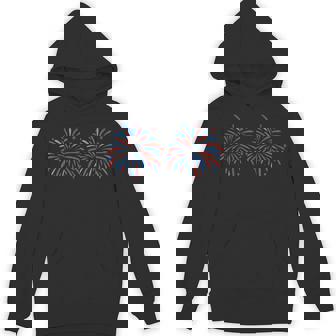 I'm Just Here For The Fireworks 4Th Of July Fireworks Boobs Hoodie | Mazezy