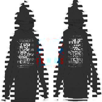 I'm Just Here For The Fireworks Patriotic 4Th Of July Usa Hoodie - Thegiftio