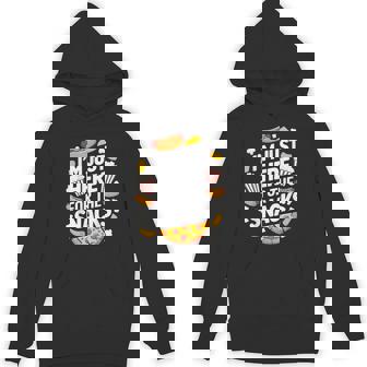I'm Just Here For The Snacks Food Lover Foodie Hoodie - Thegiftio