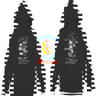 I'm Just Here For The Wieners 4Th Of July Hot-Dog Hoodie | Mazezy