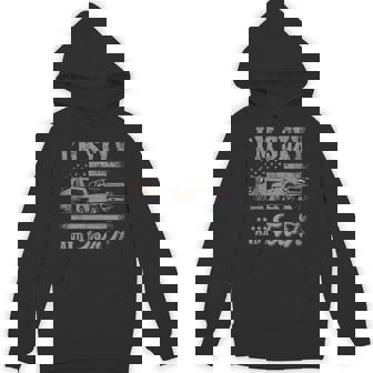I'm Sexy And I Tow It Vintage American Flag Camping Hoodie - Thegiftio UK