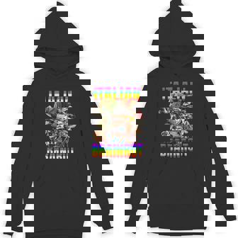 Italian Brainrot All Characters レインボー フラッグ プライド パーカー - Kawaiitshirt
