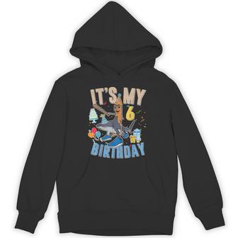 It's My 6Th Birthday Tung Tung Tung Sahur Tralalero Tralala Hoodie - Thegiftio UK
