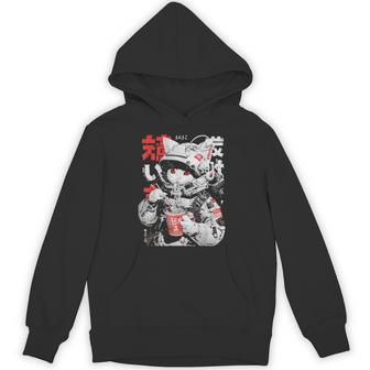 Japanese Streetwear Cyberpunk Y2k Retro Techwear Manga Anime Hoodie - Monsterry