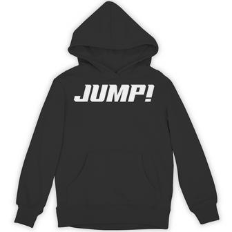 Jump Black Cool Pink Style Hoodie - Thegiftio UK