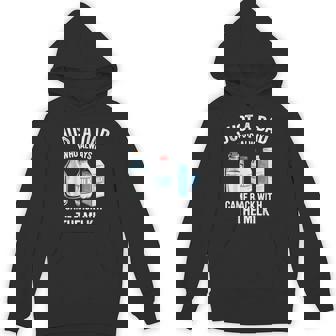 Just A Dad Who Always Came Back With The Milk Hoodie - Thegiftio UK