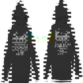 Just One More 植物 多肉植物 サボテン愛好家 Hoodie - Kawaiitshirt