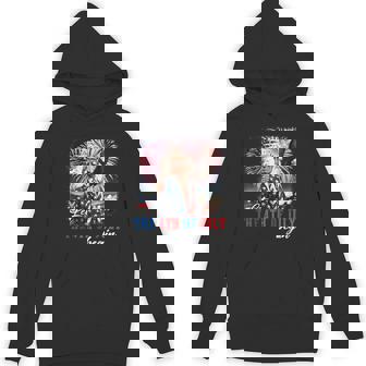 Let The 4Th Of July Begin Independence Day Trump Usa Flag Hoodie | Mazezy