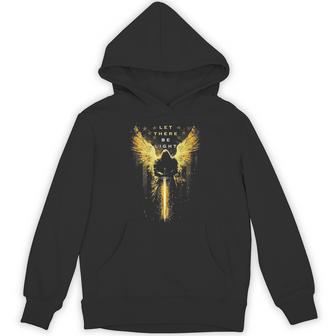 Let There Be Light On Back Hoodie - Thegiftio UK