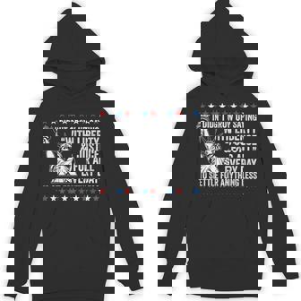 Liberty Justice For All Patriotic 4Th Of July Hoodie | Mazezy