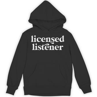 Licensed Listener Counseling Mental Health Counselor Therapy Hoodie - Thegiftio UK