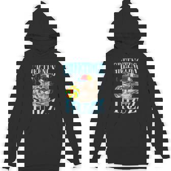 Lollipop Cat Meme Greetings Huzz Silly Cat Brainrot Hoodie - Thegiftio UK