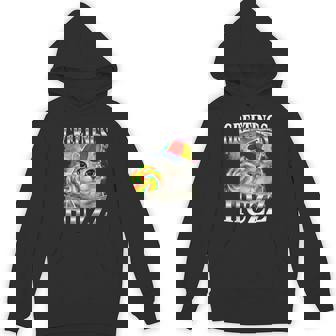 Lollipop Cat Meme Greetings Huzz Silly Cat Humor Hoodie - Thegiftio UK