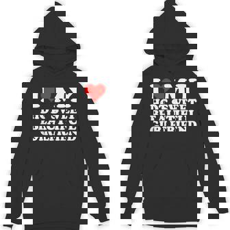 I Love My Beautiful Girlfriend Gf I Heart My Beautiful Gf Hoodie - Monsterry