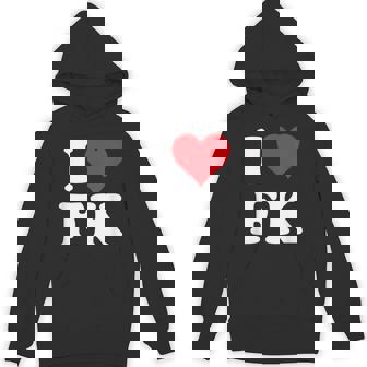I Love Fk Initials I Heart FK First Last Name F K パーカー - Kawaiitshirt
