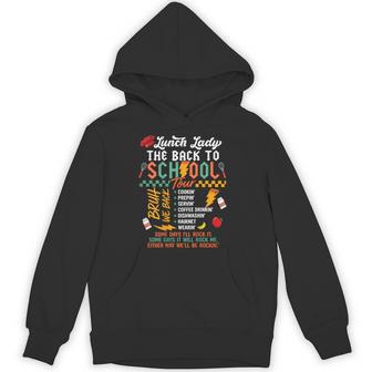 Lunch Lady Back To School Tour Hoodie - Thegiftio UK