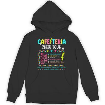 Lunch Lady Squad Back To School Tour Cafeteria Crew Tour Hoodie - Monsterry