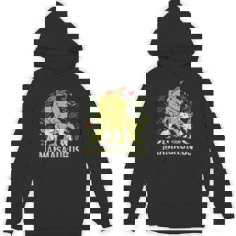 Mamasaurus Dinosaur Matching Family Dinosaur Hoodie | Mazezy