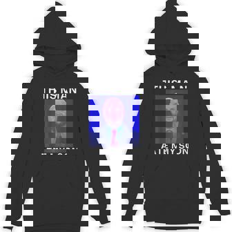 This Man Ate My Son Meme Ironic Silly Unhinged Meme Hoodie - Thegiftio UK