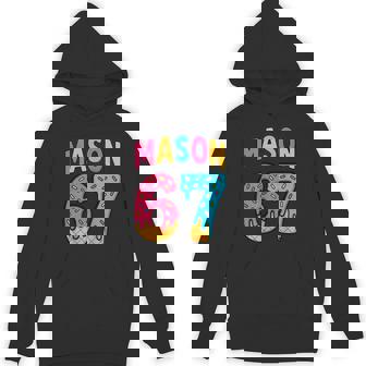 Mason 67 Ice Cream Meme Six Seven On Back Hoodie - Seseable