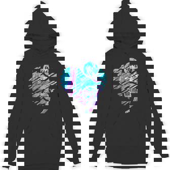 You Matter Semicolon Heart Wear Teal & Purple Mental Health Hoodie | Mazezy