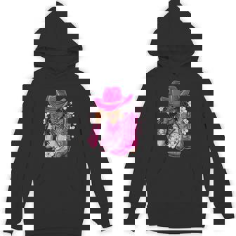 Melanin Cowgirl Western Boots Afro Western Rodeo Hoodie - Thegiftio