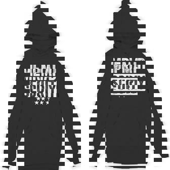 Mermaid Security Halloween Costume Dad Boy Hoodie | Mazezy