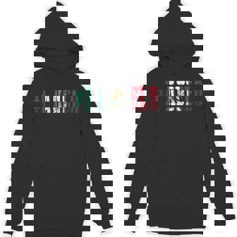 Mexican Abuelo Flag Fathers Day Mexico Grandpa Dia Del Padre Hoodie - Monsterry