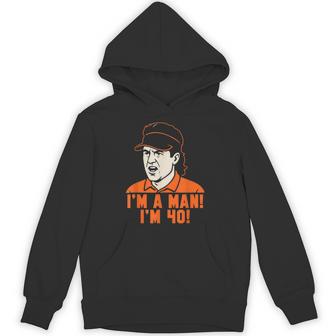 Mike Gundy I'm A Man I'm 40 Hoodie - Thegiftio UK