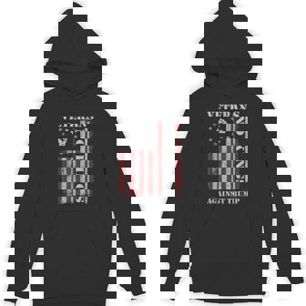 Military Veterans Protest Usa Flag No Kings America Protest Hoodie - Monsterry