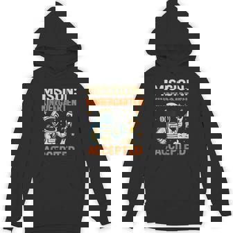 Mission Kindergarten Accepted Astronaut Back To School Boys Hoodie | Mazezy