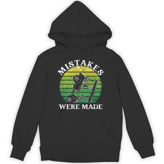 Mistakes Were Made Golfcart Golfing Dad Men Hoodie - Thegiftio UK