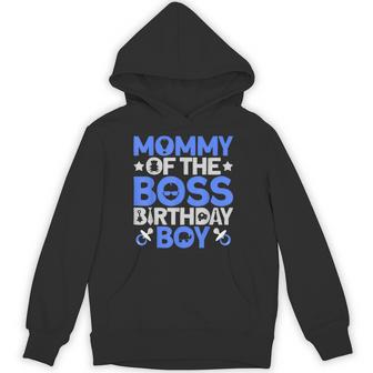 Mommy Of The Boss Birthday Party Outfit Like A Boss Mommy Hoodie - Thegiftio UK