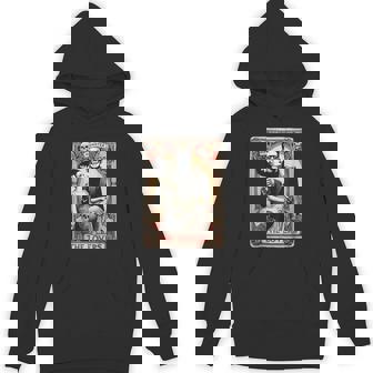 The Monster Frankenstein And Bride The Lovers Tarot Card Hoodie - Seseable