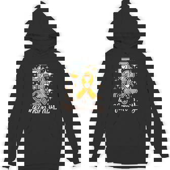 Ms Infusion Day Multiple Sclerosis Awareness Ribbon Hoodie - Monsterry