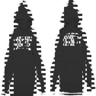 Ninety Minimalist 90Th Birthday 90-Year-Old Hoodie - Thegiftio