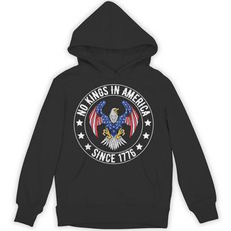 No Kings In America Since 1776 We The People Usa Flag Hoodie - Thegiftio UK