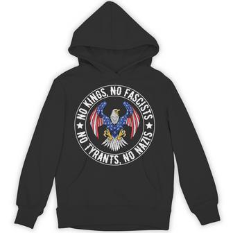 No Kings In America No Fascists We The People Political Hoodie - Thegiftio UK